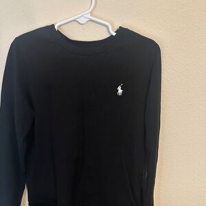 Polo by Ralph Lauren Black Long Sleeve Tee